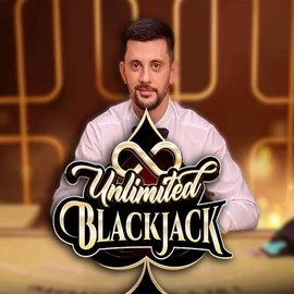 Official Live Casino logo: Unlimited Blackjack by Ezugi at N1Bet Casino